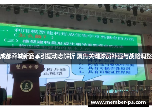 成都蓉城新赛季引援动态解析 聚焦关键球员补强与战略调整