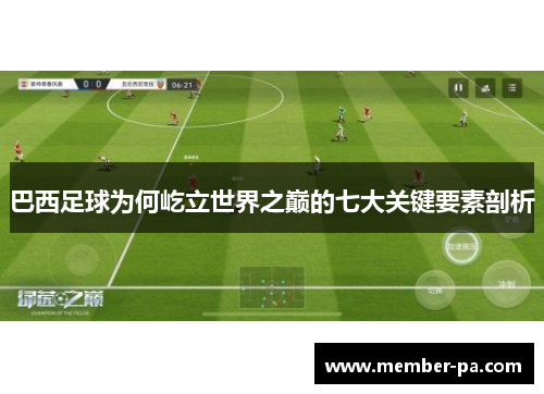 巴西足球为何屹立世界之巅的七大关键要素剖析