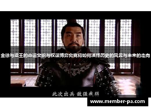 金徐与梁王的命运交织与权谋博弈究竟将如何演绎历史的风云与未来的走向 金徐与梁王的命运交织与权谋博弈究竟将如何演绎历史的风云与未来的走向