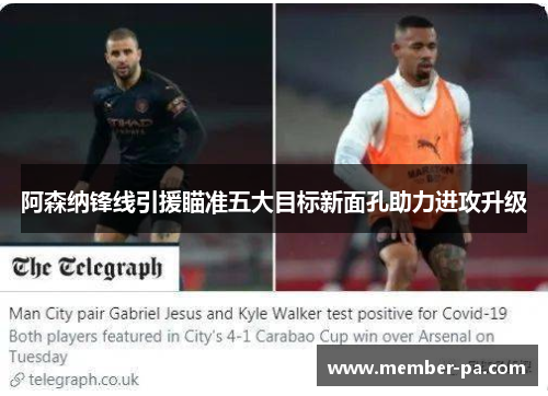 阿森纳锋线引援瞄准五大目标新面孔助力进攻升级