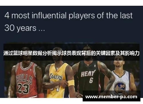 通过篮球明星数据分析揭示球员表现背后的关键因素及其影响力